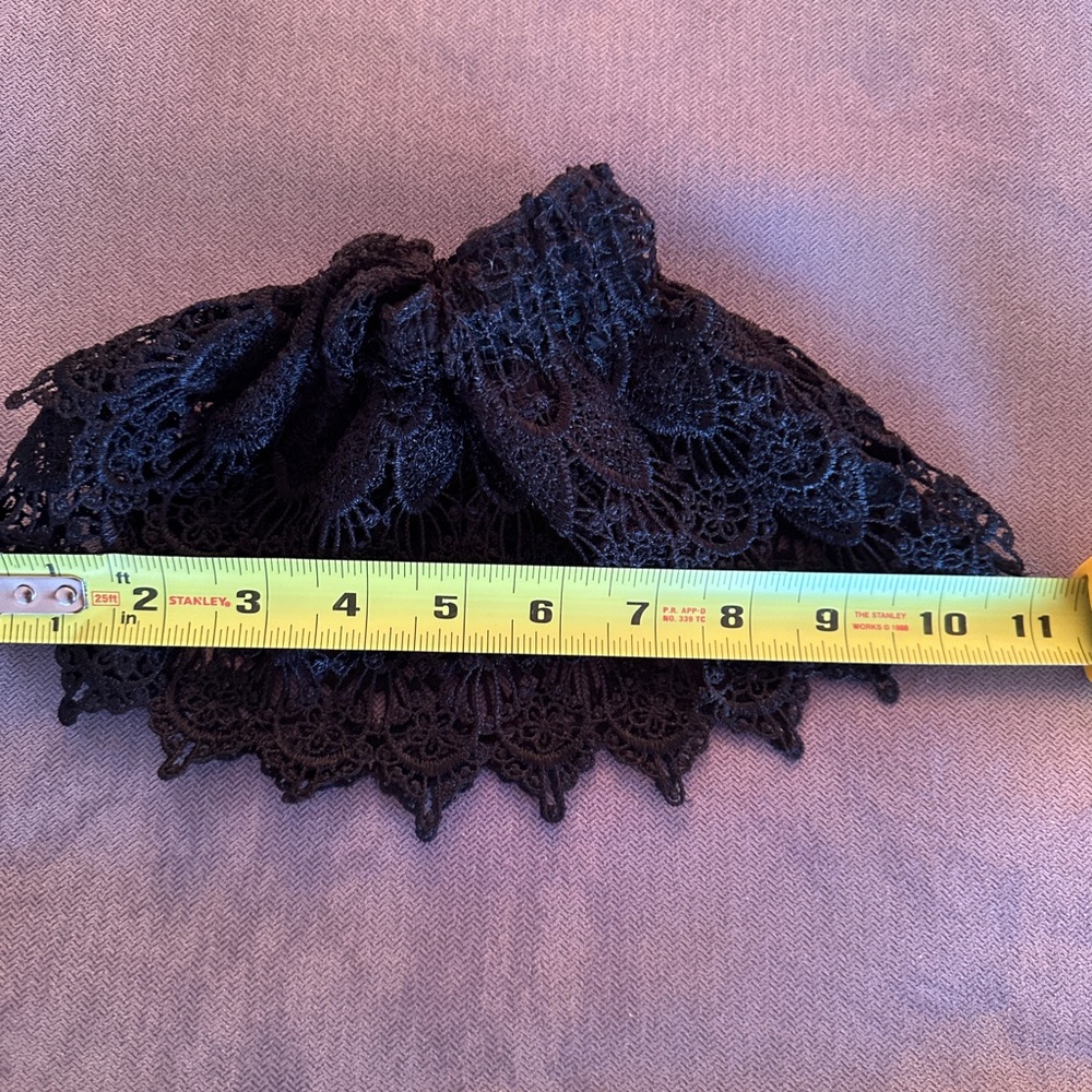 Black Lace Cuffs (2)(Avail Only Via Not-So-Mystery Box) View 2